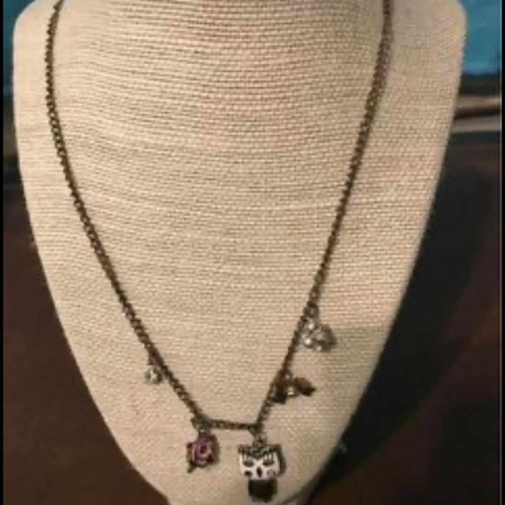 Betsey Johnson Owl Necklace